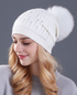 Rabbit fur Winter hat