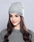 Rhinestones Double Layer Beanie